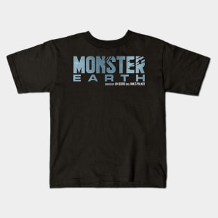 Monster Earth logo Kids T-Shirt